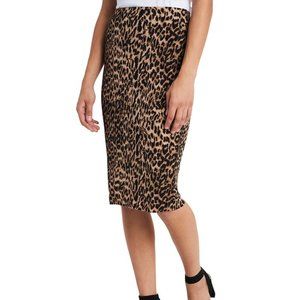 New VINCE CAMUTO Leopard Print Skirt